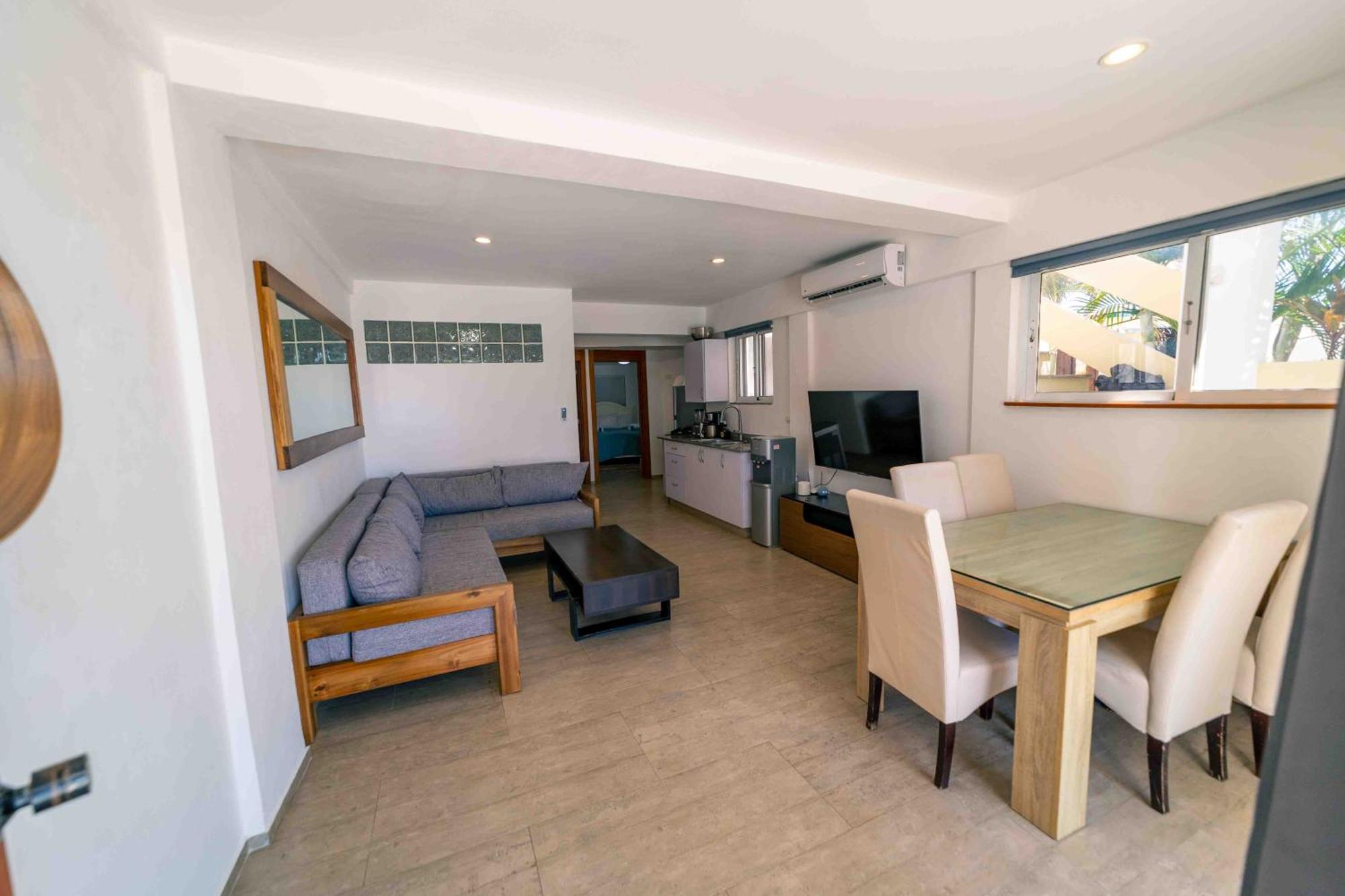 Kite Beach Oceanfront 1St Row Two Bedrooms And Patio Cabarete Kültér fotó
